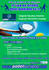 IV Liga Otoño Padel Burriana 2014