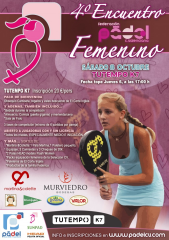 IV Encuentro Padel Femenino - Valencia