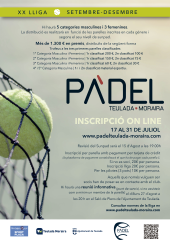 XX LLIGA PADEL TEULADA-MORAIRA