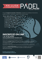 XXI LLIGA PADEL TEULADA-MORAIRA